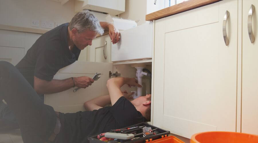 Professional burst pipe repair services in Rosalia, KS